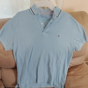 Tommy Hilfiger Sky Blue Polo Shirt for Men